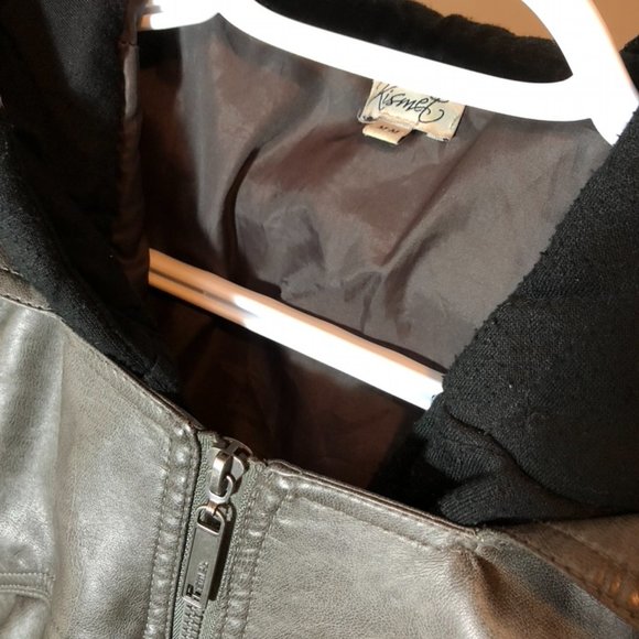 Medium Womens Kismet Faux Leather Jacket - Picture 2 of 10